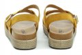 IMAC 190716 ockerfarbene Damen-Keilsandalen | ARNO-schuhe.de – Schuhe mit Tradition