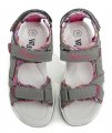Wojtylko 3S40721 grau und rosa Mädchen Sandalen | ARNO-schuhe.de – Schuhe mit Tradition