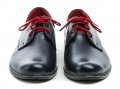 Timo 129 dunkelblau Herrenschuhe in Untergröße | ARNO-schuhe.de – Schuhe mit Tradition