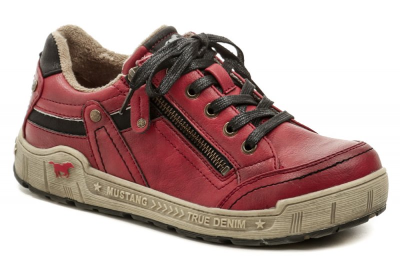 Mustang 1290-302-5 rote Damen-Halbschuhe | ARNO-schuhe.de – Schuhe mit Tradition