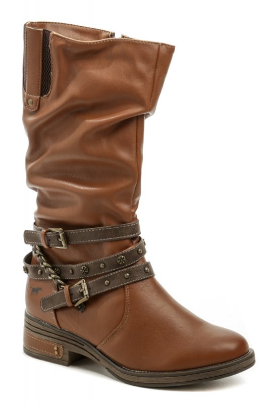 Mustang 1293-523-39 braun Damen Winterstiefel in Übergröße | ARNO-schuhe.de – Schuhe mit Tradition