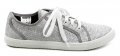 3F Silberne Turnschuhe aus Segeltuch 5FI-N | ARNO-schuhe.de – Schuhe mit Tradition