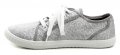 3F Silberne Turnschuhe aus Segeltuch 5FI-N | ARNO-schuhe.de – Schuhe mit Tradition