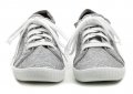 3F Silberne Turnschuhe aus Segeltuch 5FI-N | ARNO-schuhe.de – Schuhe mit Tradition