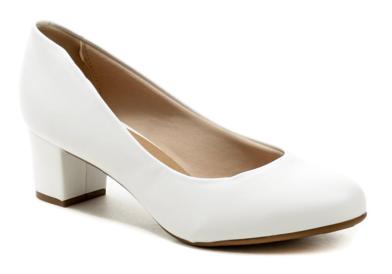 Beira Rio 4777-409 weiße Pumps mit Absatz für Frauen | ARNO-schuhe.de – Schuhe mit Tradition