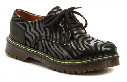 Ganzjahres-Schnürschuhe aus echtem Naturleder mit Lederfutter. Original Dr.Martens-Sohle.