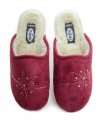 Rogallo 3360-101 burgunderrote Damen-Winterpantoffeln | ARNO-schuhe.de – Schuhe mit Tradition